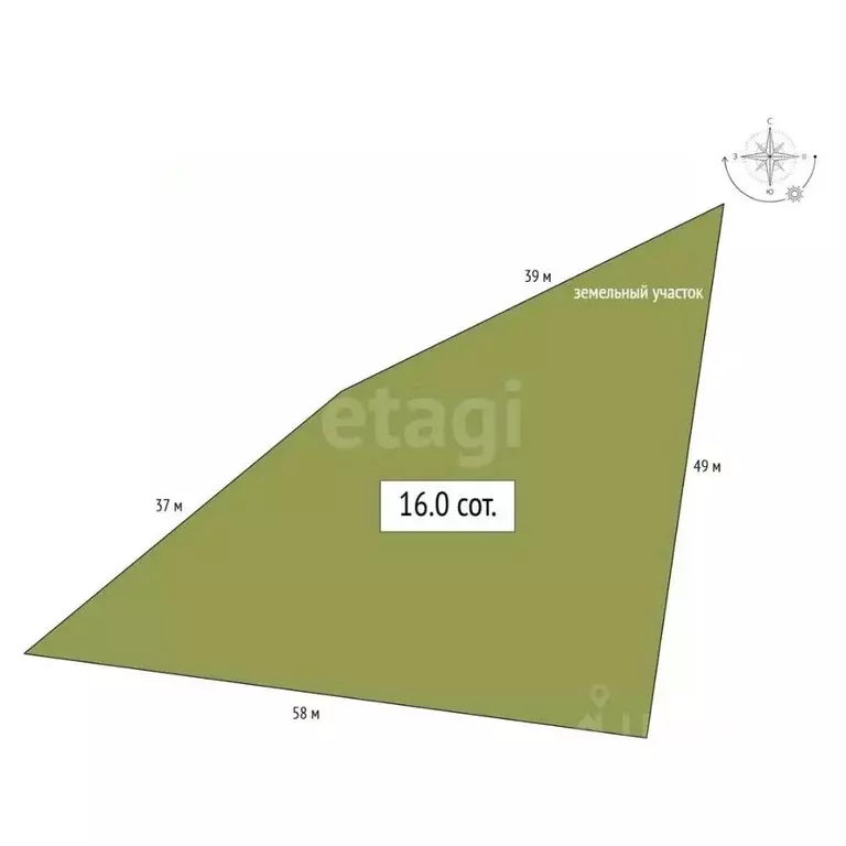 Участок в Алтайский край, Алтайский район, с. Нижнекаянча ул. ... - Фото 2