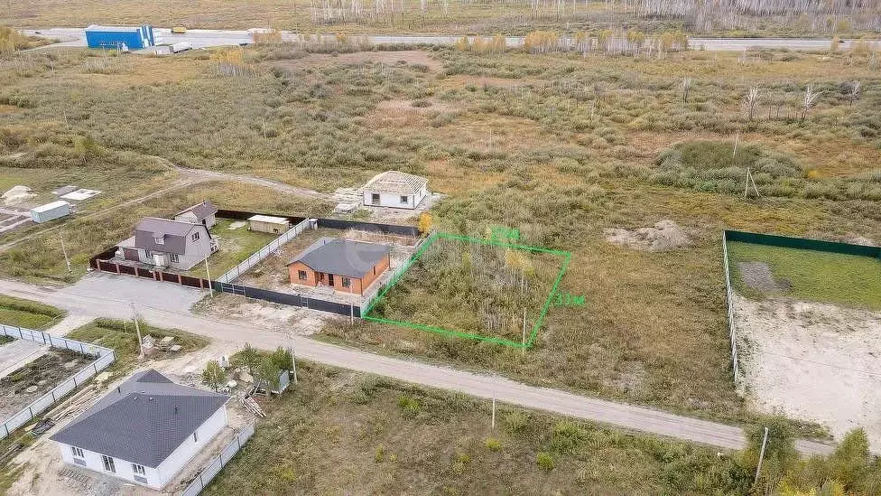 Участок в Тюменская область, Тюменский муниципальный округ, ... - Фото 1