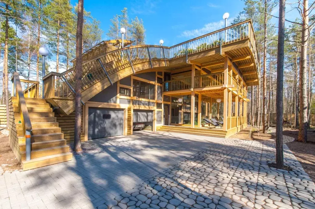 Коттедж в Санкт-Петербург пос. Белоостров, Тупиковая ул., 15 (366 м) - Фото 1