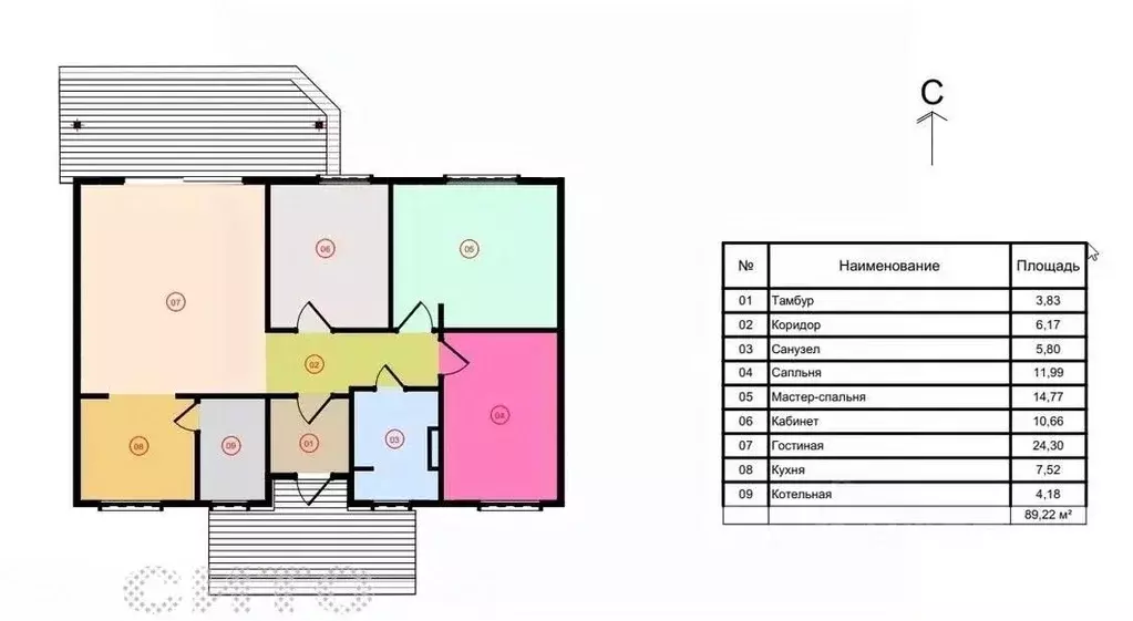 Дом в Вологодская область, Череповецкий район, д. Петраково ул. ... - Фото 2