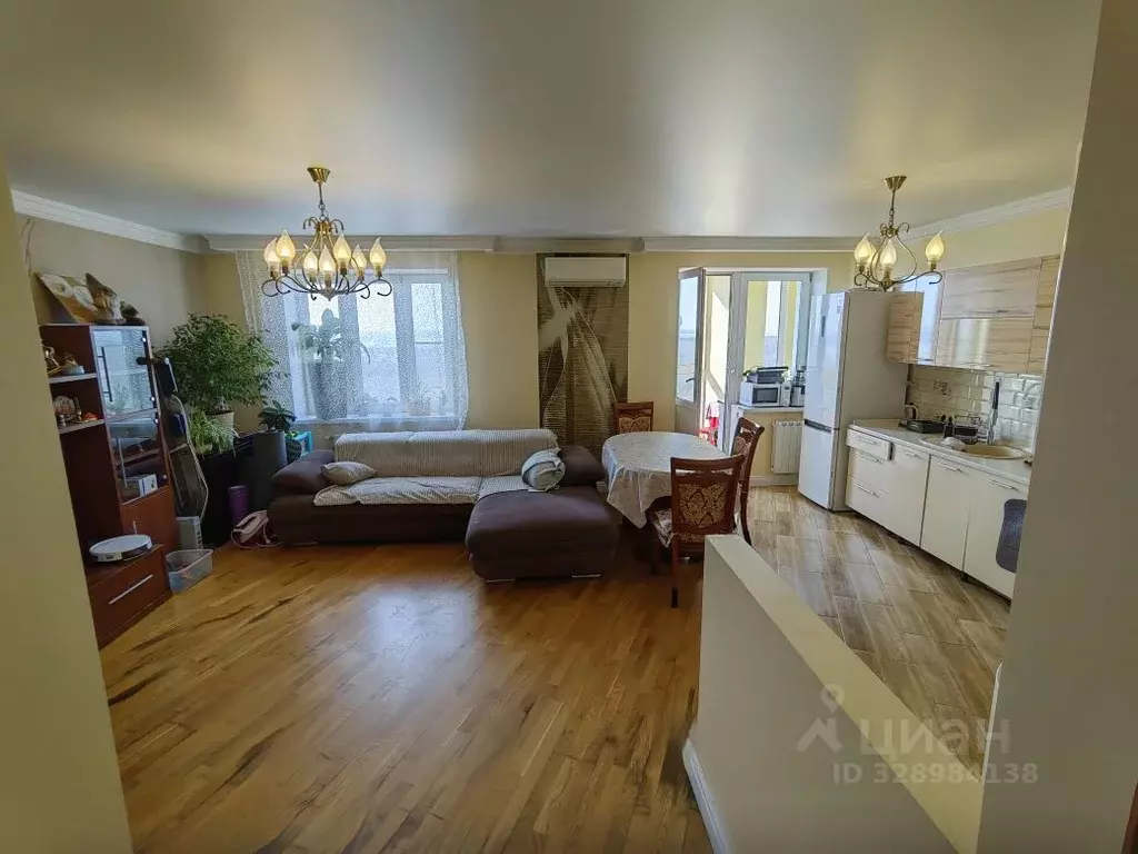 3-к кв. Московская область, Домодедово Западный мкр, ул. Лунная, 25 ... - Фото 1