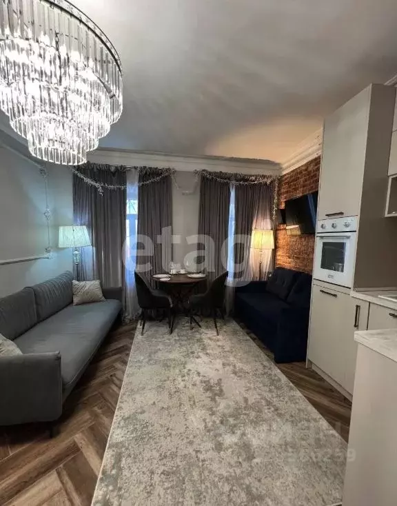 Студия Москва Николоямская ул., 58 (20.2 м) - Фото 1