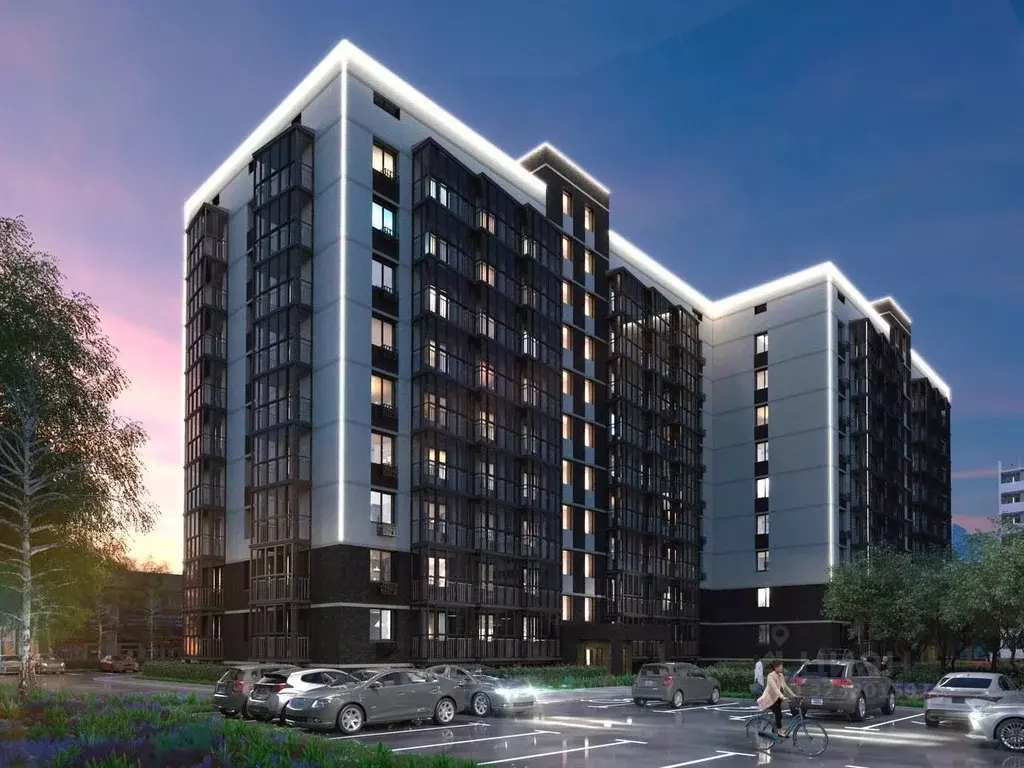 1-к кв. Омская область, Омск ЖК Зеленый сад,  (39.92 м) - Фото 2