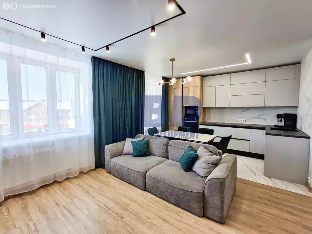 3-комнатная квартира: Берёзовский, Александровский проспект, 8 (82.4 ... - Фото 1