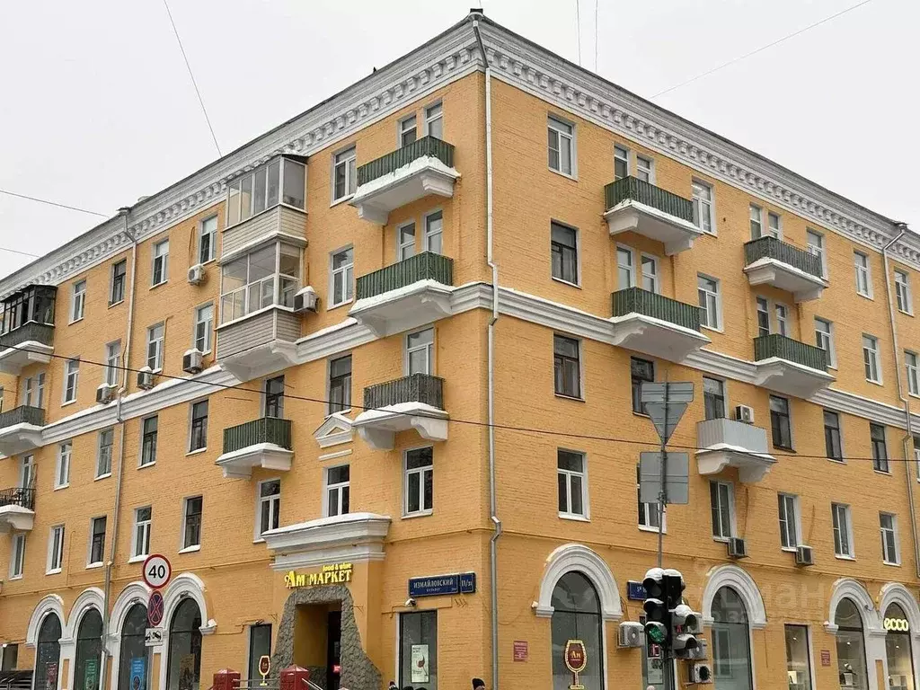 2-к кв. Москва Измайловский бул., 11/31 (58.8 м) - Фото 1
