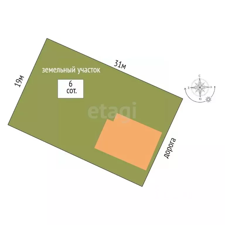 Участок в Ямало-Ненецкий АО, Новый Уренгой Ромашка ДНТ,  (6.0 сот.) - Фото 1