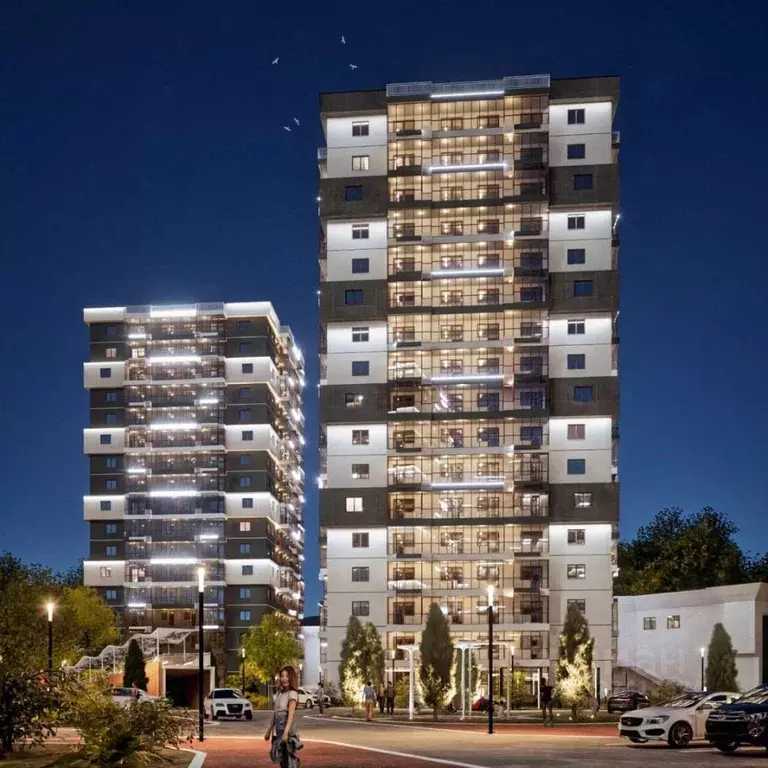 1-к кв. Краснодарский край, Новороссийск просп. Дзержинского, 244к5 ... - Фото 1