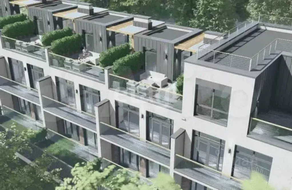 Таунхаус в Пермский край, Пермь Абаканская ул., 39 (200 м) - Фото 1