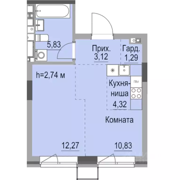 Студия Удмуртия, Ижевск ул. Лихвинцева, 17 (38.7 м) - Фото 0