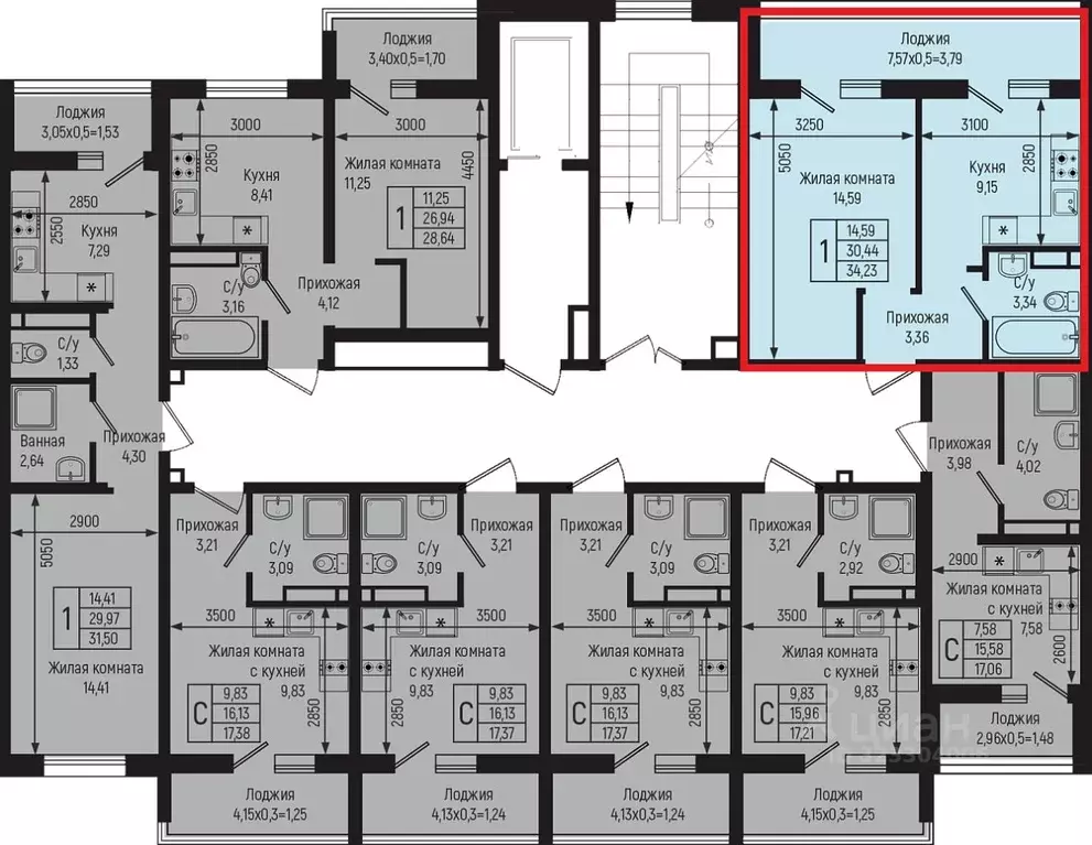 1-к кв. Краснодарский край, Туапсинский муниципальный округ, с. Небуг ... - Фото 2