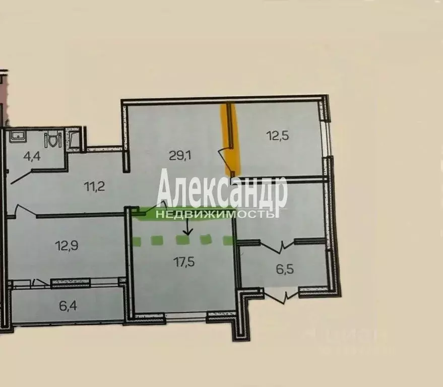 Помещение свободного назначения в Санкт-Петербург, Санкт-Петербург, ... - Фото 2