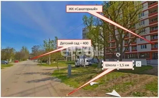 1-к кв. Крым, Саки ул. Санаторная (50.2 м) - Фото 1