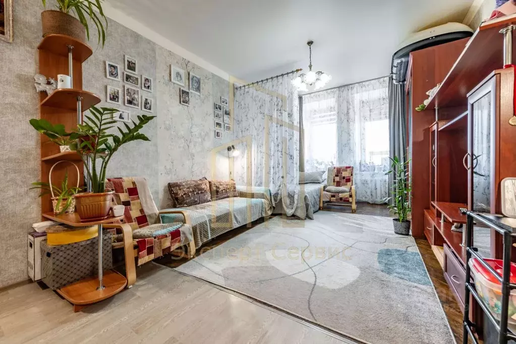 Комната Санкт-Петербург Чкаловский просп., 52 (25.3 м) - Фото 1