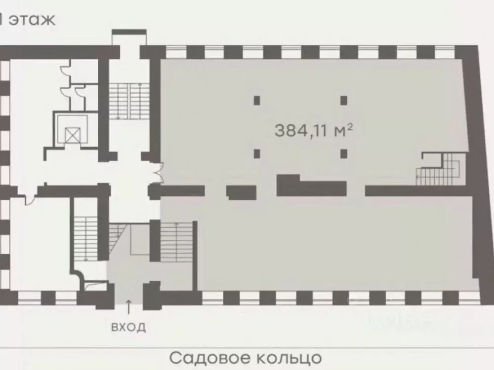 Офис в Москва Смоленский бул., 4 (384 м) - Фото 2