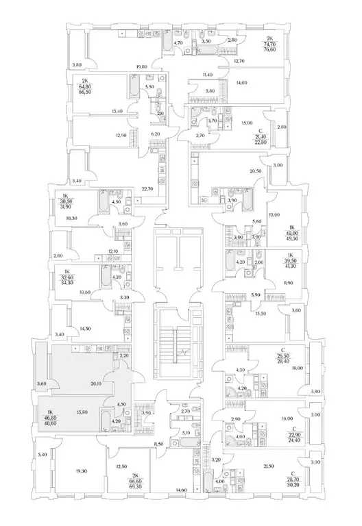 1-к кв. Санкт-Петербург Планерная ул., 99 (48.6 м) - Фото 1