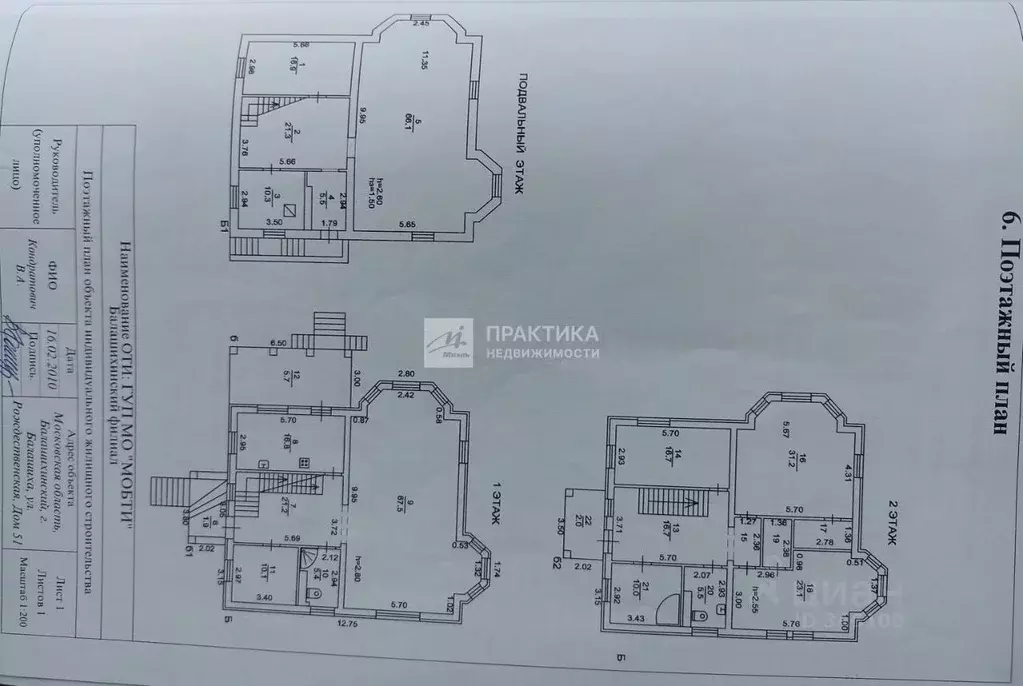 Дом в Московская область, Балашиха Рождественская ул., 51 (354 м) - Фото 2