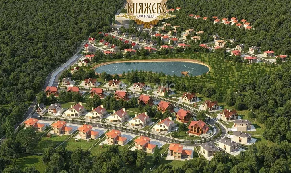 Участок в Нижегородская область, Бор муниципальный округ, д. Княжево  ... - Фото 2