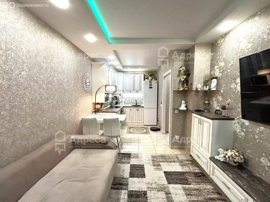 1-комнатная квартира: Волгоград, Ангарская улица, 100А (38.4 м) - Фото 1