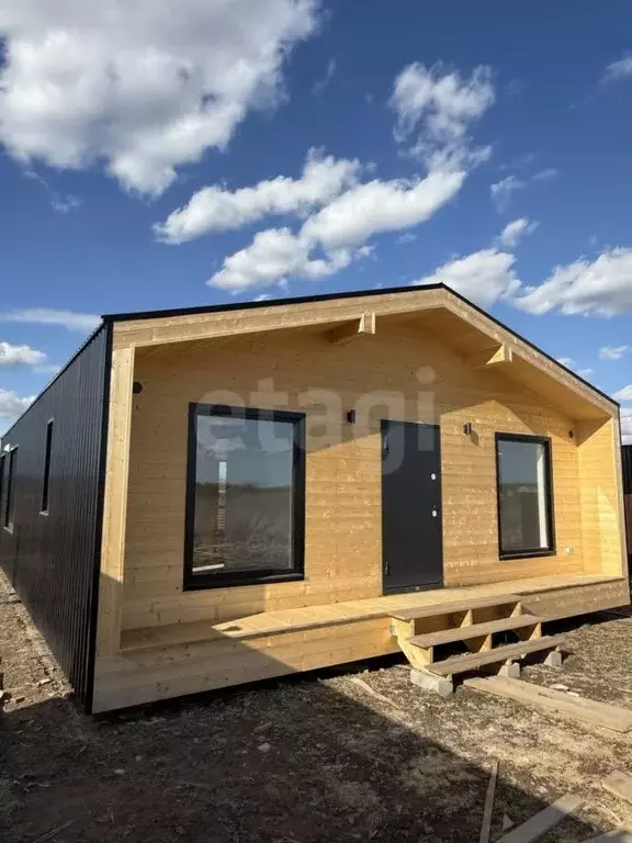 Дом в Калужская область, Ферзиковский район, Грабцево с/пос, Деревня ... - Фото 1