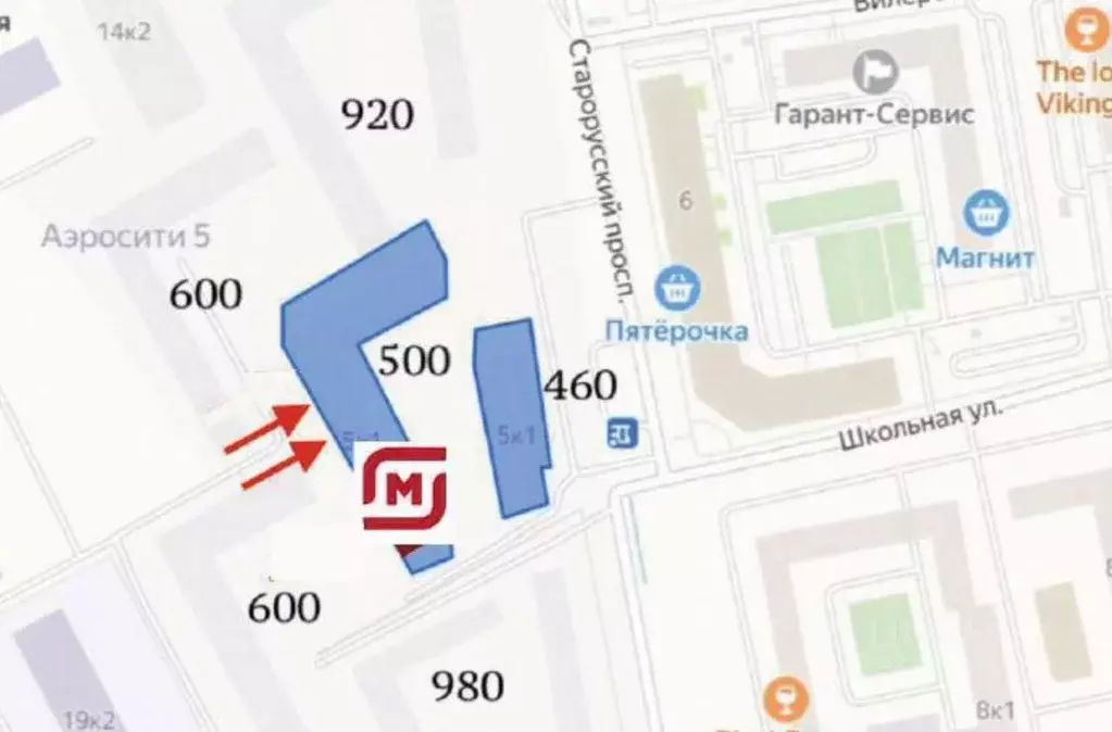 Помещение свободного назначения в Санкт-Петербург пос. Шушары, просп. ... - Фото 2