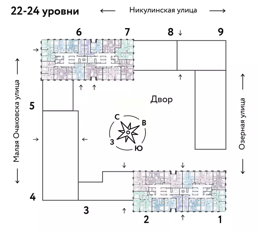 3-к кв. Москва Озерная ул., 42С7 (62.3 м) - Фото 1