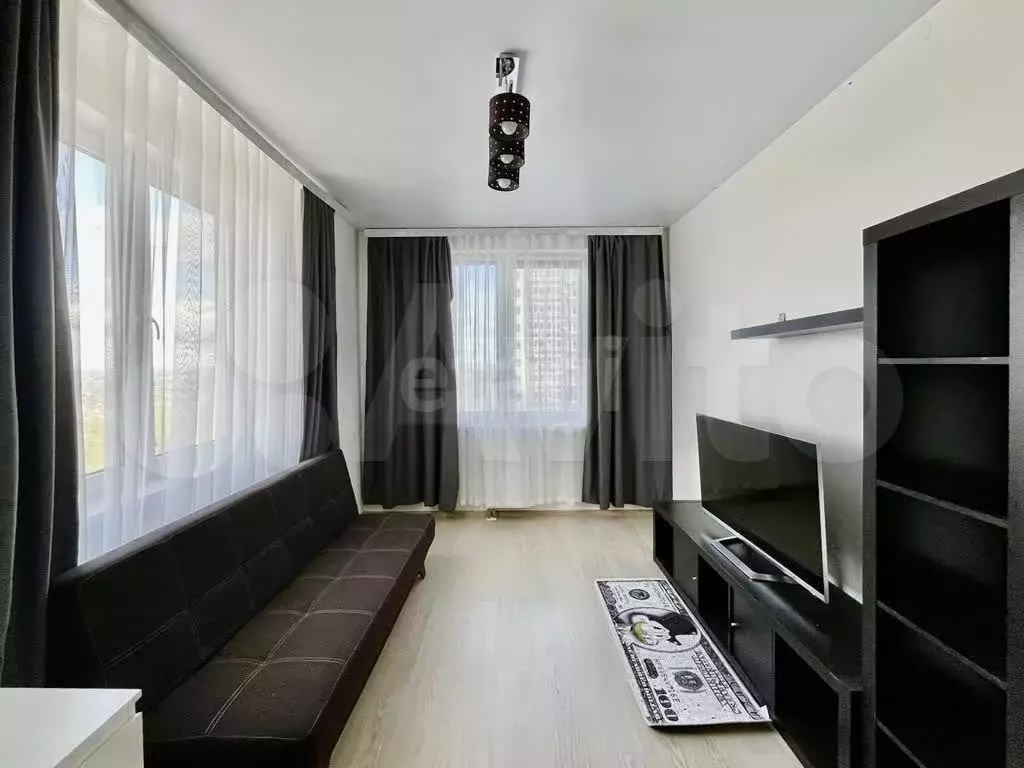 1-к. квартира, 34 м, 13/24 эт. - Фото 1
