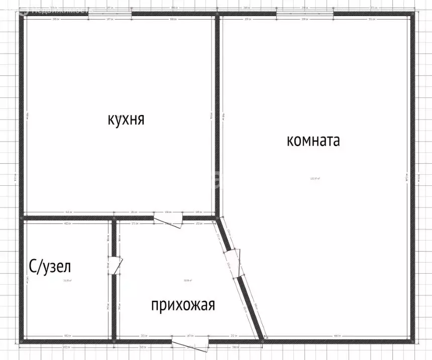 1-комнатная квартира: Краснодар, Зеленоградская улица, 45 (33.2 м) - Фото 0