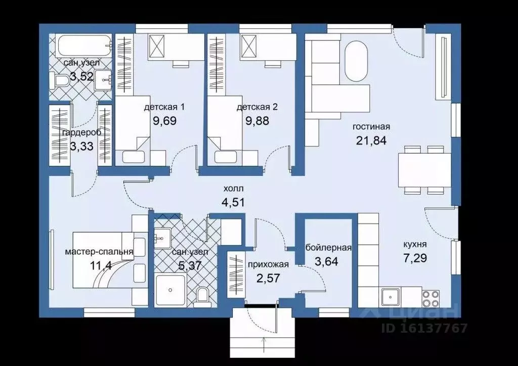 Дом в Новосибирская область, Мошковский район, пос. Октябрьский ул. ... - Фото 2