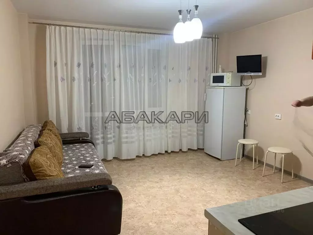 Студия Красноярский край, Красноярск ул. Шевченко, 3 (26.0 м) - Фото 2