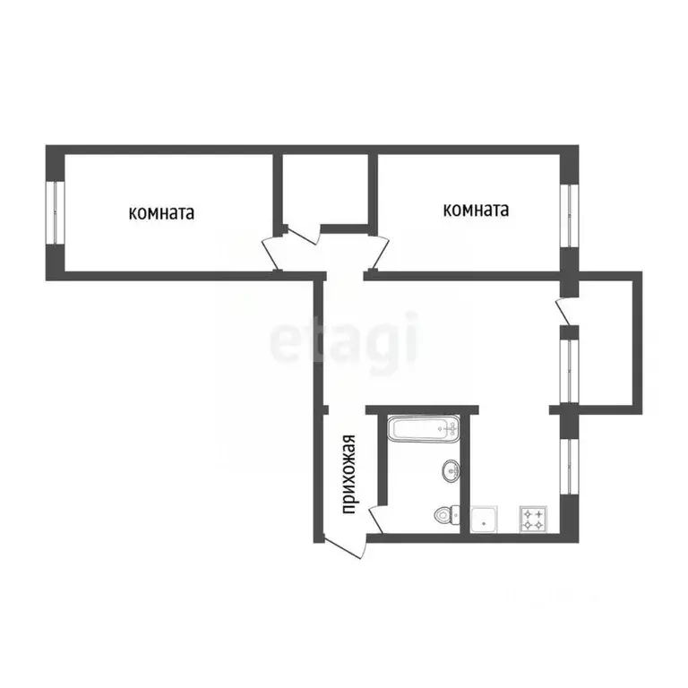 3-к кв. Бурятия, Улан-Удэ ул. Цыбикова, 4 (62.9 м) - Фото 1
