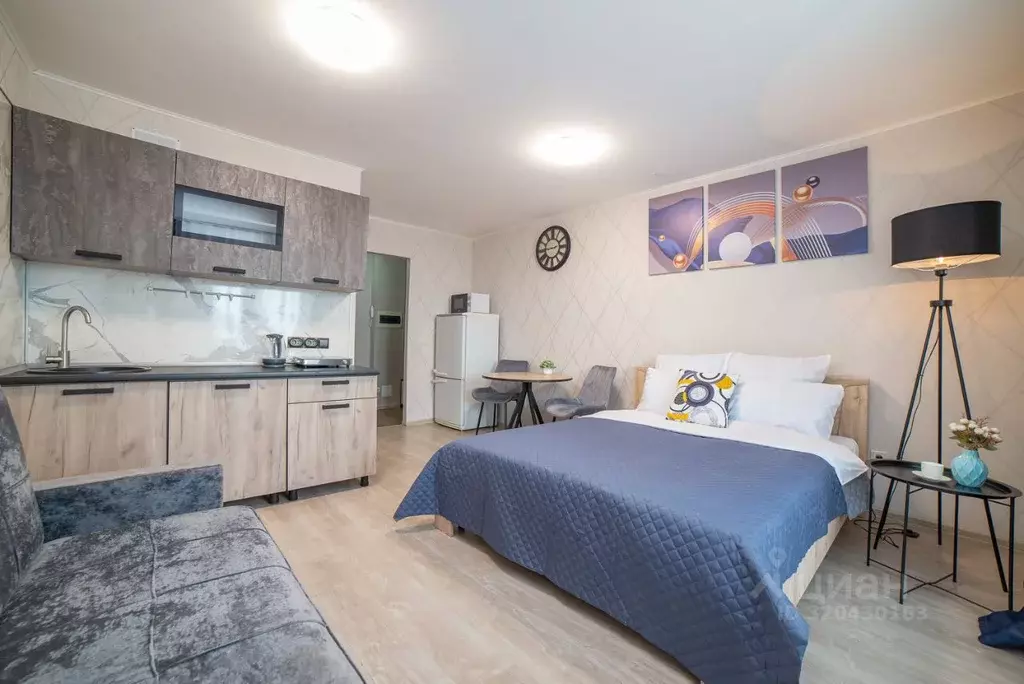 Студия Свердловская область, Екатеринбург ул. Яскина, 12 (28.0 м) - Фото 2