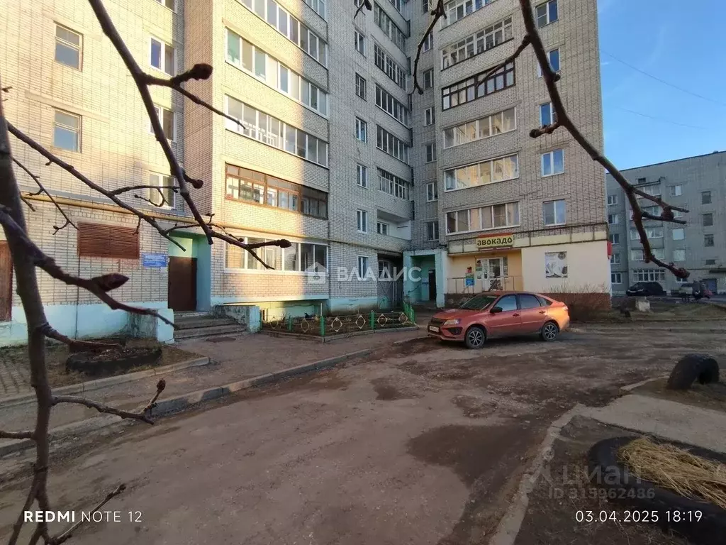 1-к кв. Владимирская область, Вязники ул. Ефимьево, 10 (35.1 м) - Фото 1