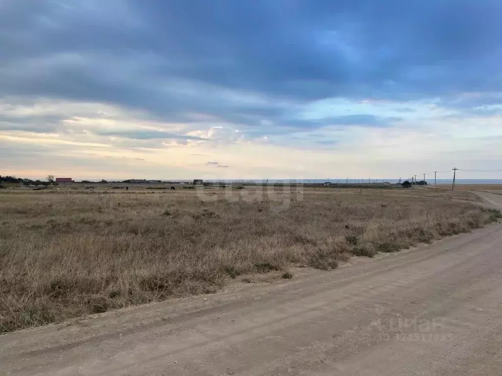 Участок в Крым, Черноморский район, Окуневское с/пос, с. Знаменское  ... - Фото 1