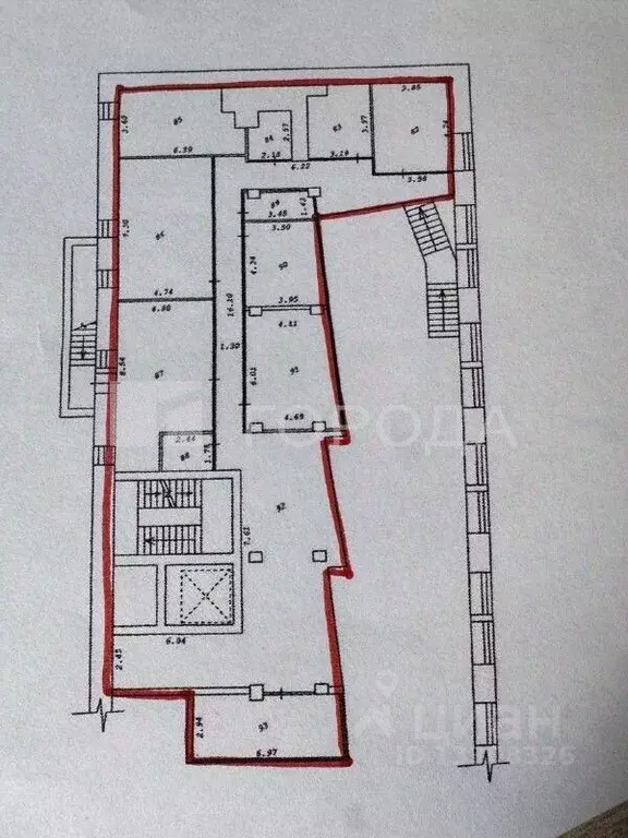 Офис в Новосибирская область, Новосибирск просп. Дзержинского, 1/2 ... - Фото 2