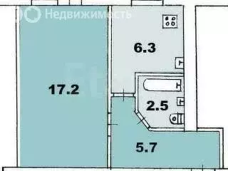 1-комнатная квартира: Энгельс, улица Тельмана, 19 (31 м) - Фото 0