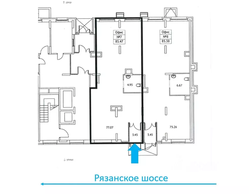 Помещение свободного назначения в Московская область, Люберцы ... - Фото 1