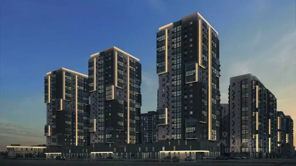 3-к кв. Татарстан, Казань Родины мкр, Наследие жилой комплекс (75.0 м) - Фото 1