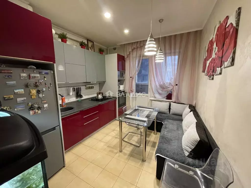 1-к кв. Калининградская область, Калининград ул. Юрия Гагарина, 2Ак1 ... - Фото 1