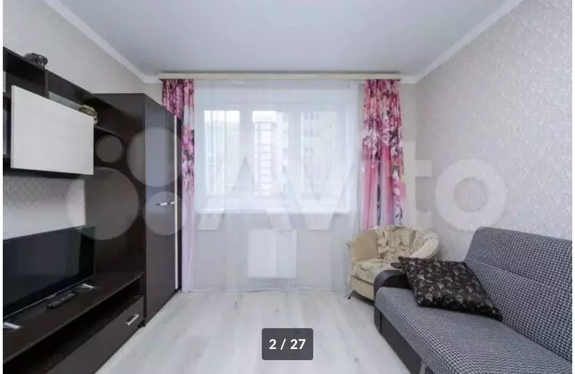 1-к. квартира, 30м, 2/9эт. - Фото 1