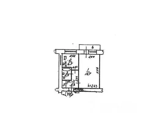 Свободной планировки кв. Московская область, Орехово-Зуево ул. ... - Фото 1