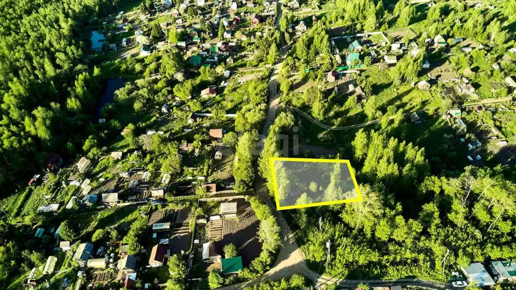 Участок в Томская область, Томский район, Богашевское с/пос, Ветеран-5 ... - Фото 0