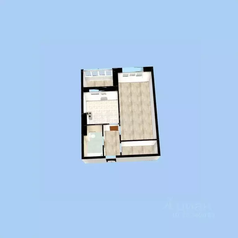 1-к кв. Башкортостан, Уфа ул. Георгия Мушникова, 21/5 (37.6 м) - Фото 1