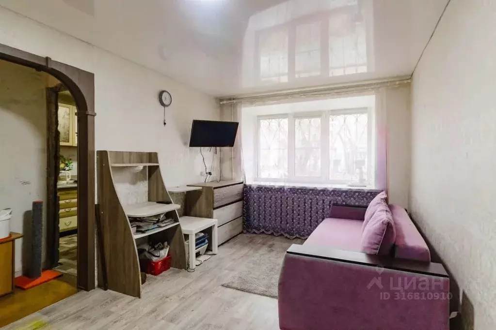 1-к кв. Хабаровский край, Комсомольск-на-Амуре Октябрьский просп., 42 ... - Фото 1