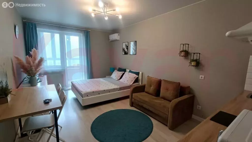 Квартира-студия: Краснодар, улица имени В.Н. Мачуги, 166/1 (30 м) - Фото 1