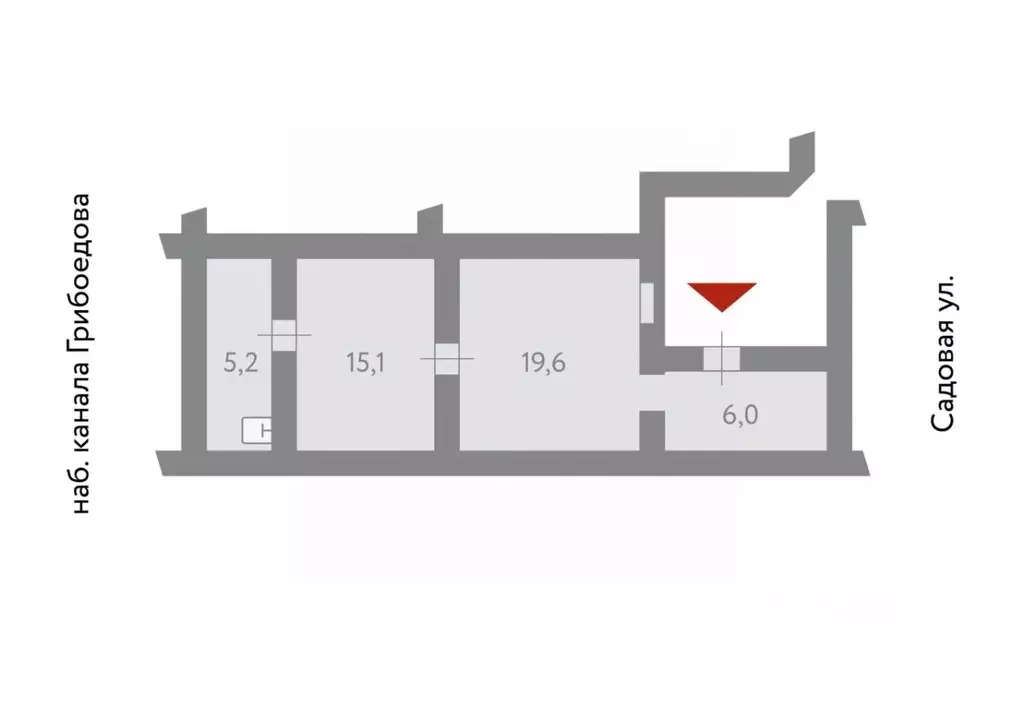 Помещение свободного назначения в Санкт-Петербург наб. Канала ... - Фото 2