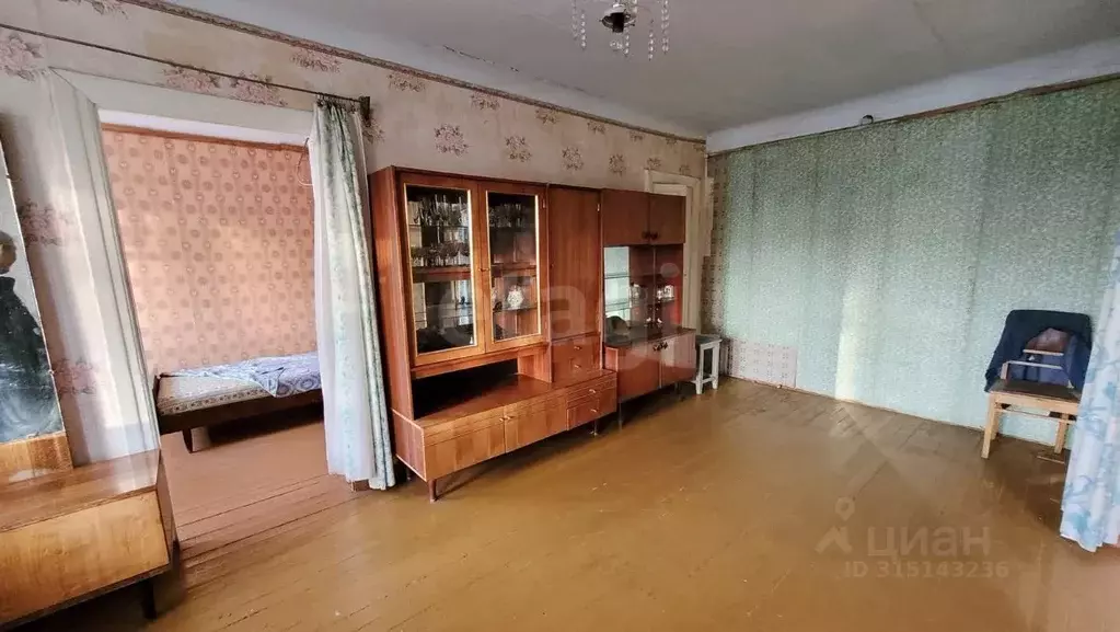 2-к кв. Архангельская область, Вычегодский рп ул. 8 Марта, 11 (44.7 м) - Фото 0