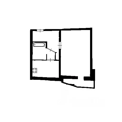 1-к кв. Москва ул. Главмосстроя, 5 (40.0 м) - Фото 2