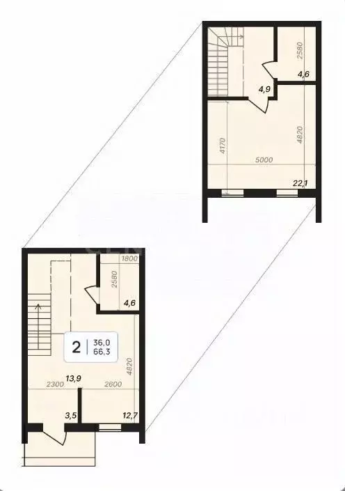 Таунхаус в Липецкая область, Липецк 10-я Шахта мкр, ул. Шахтерская (96 ... - Фото 2