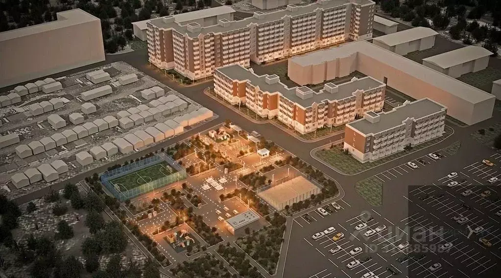 Студия Воронежская область, с. Новая Усмань  (35.53 м) - Фото 0