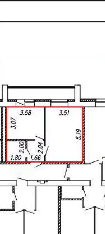 2-к кв. Коми, Сыктывкар Октябрьский просп., 220 (36.0 м) - Фото 2